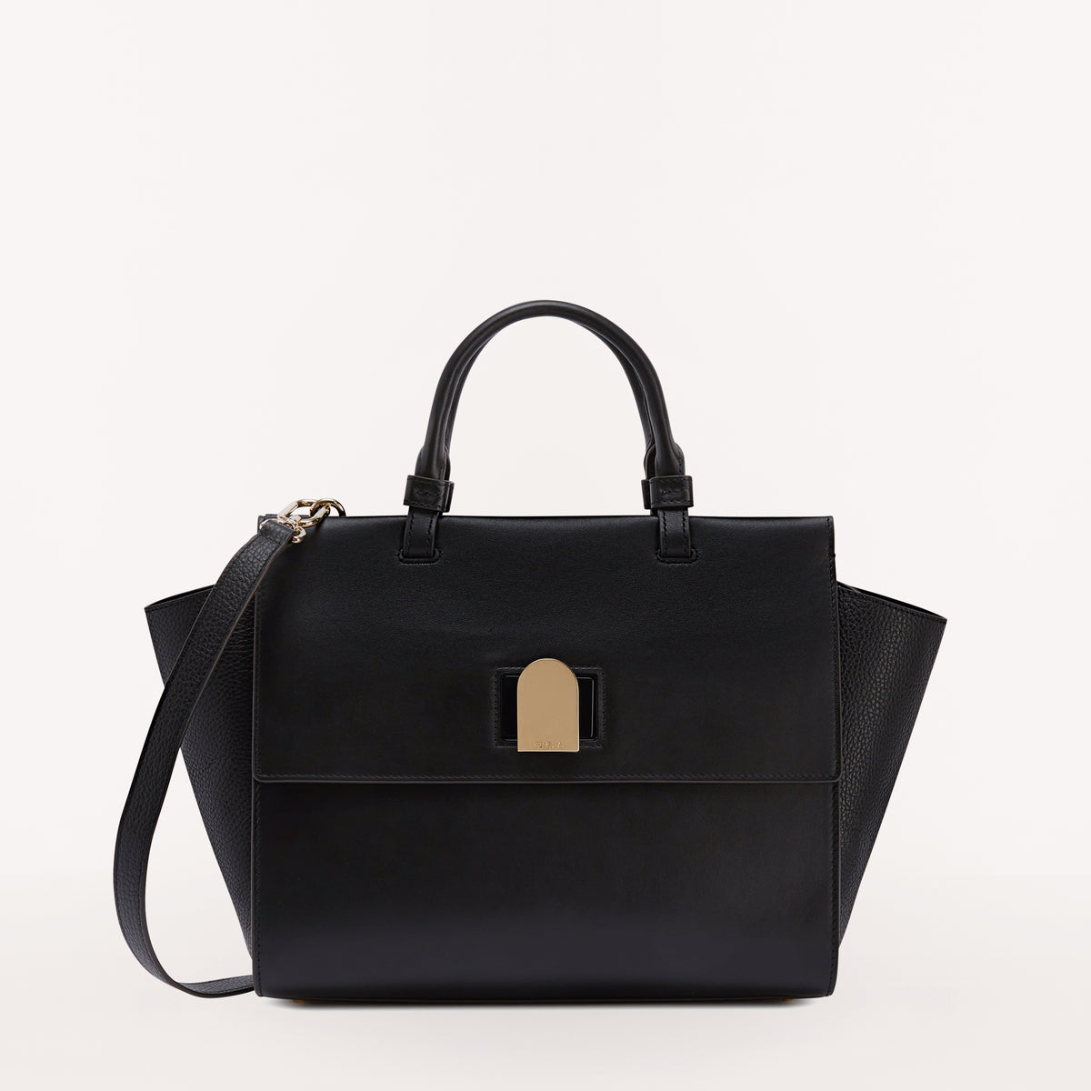 Furla Emma Tote , Nero, Vtl Rom St. Erac