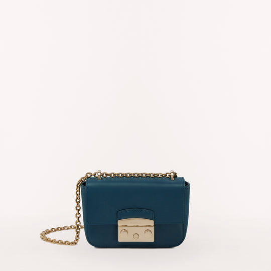 Furla Metropolis Crossbody Bag Blu Jay Mini