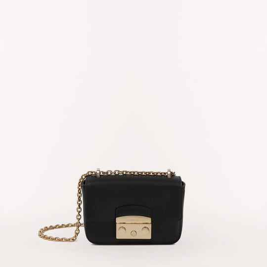 Furla Metropolis Crossbody Bag Nero Mini
