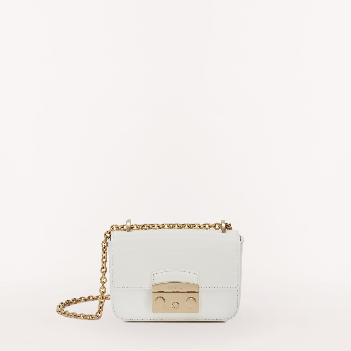 Furla Metropolis Crossbody, Marshmallow, Vit Jason Metal