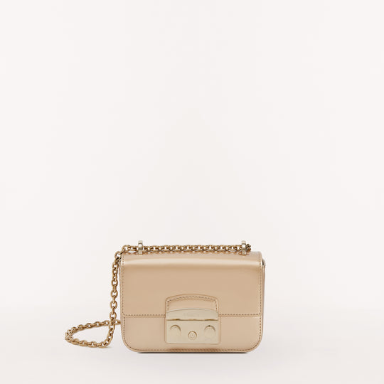 Furla Metropolis Crossbody Bag Champagne Mini