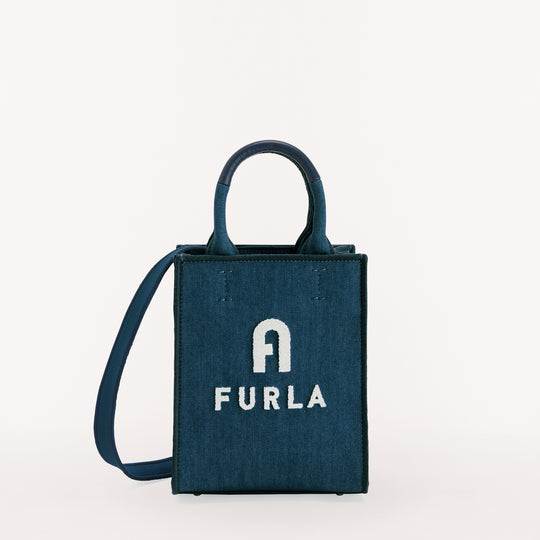 Furla N/S Opportunity Tote Bag Blu J/Marshmlow Mini