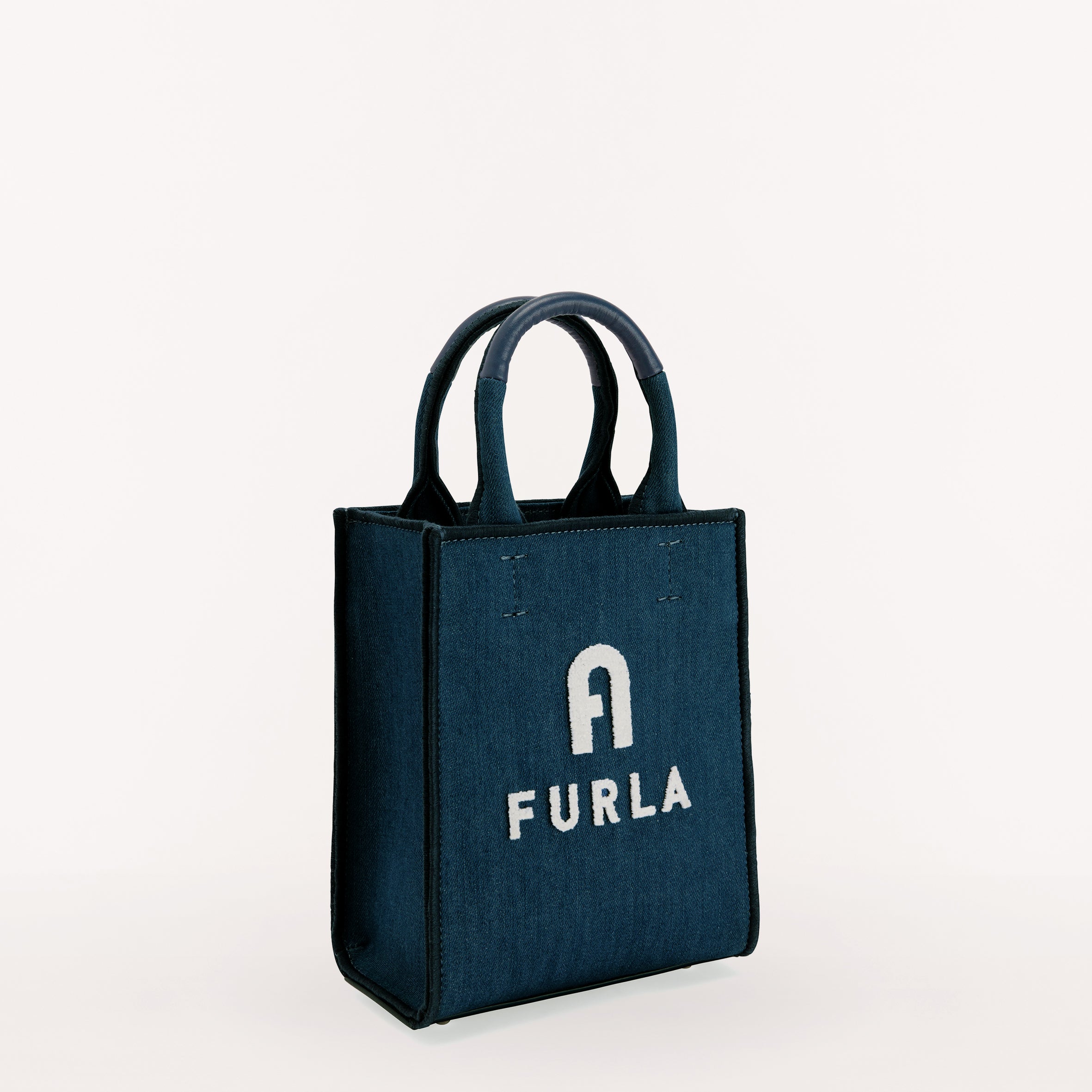 Furla N/S Opportunity Tote Bag Blu J/Marshmlow Mini WB00831 WB00831BX15442157S1003