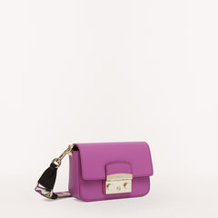 Furla Metropolis Webbing Strap Crossbody Bag Violet/Marmo Mini WB00839 WB00839BX00061915S1007