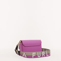 Furla Metropolis Webbing Strap Crossbody Bag Violet/Marmo Mini WB00839 WB00839BX00061915S1007