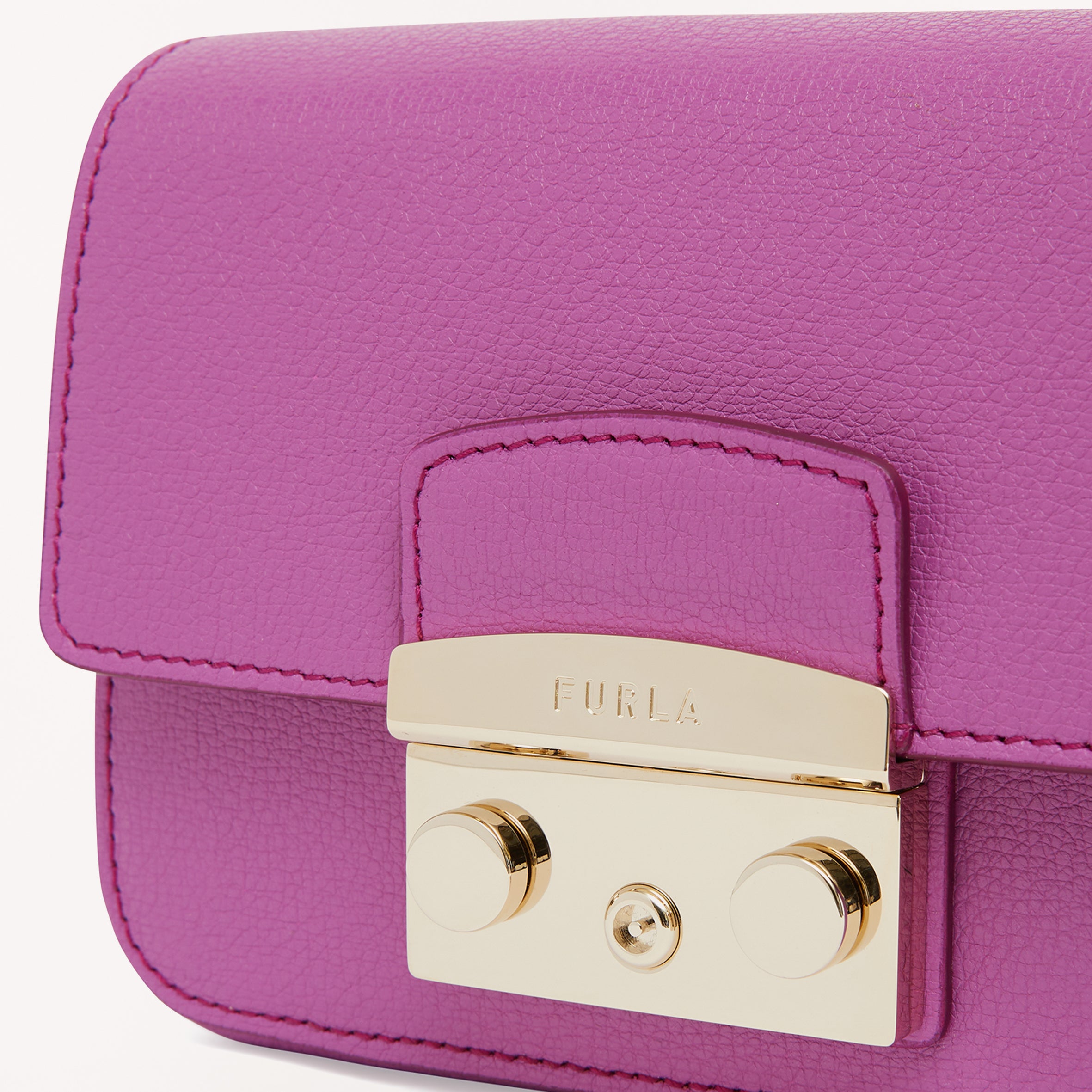 Furla Metropolis Webbing Strap Crossbody Bag Violet/Marmo Mini WB00839 WB00839BX00061915S1007