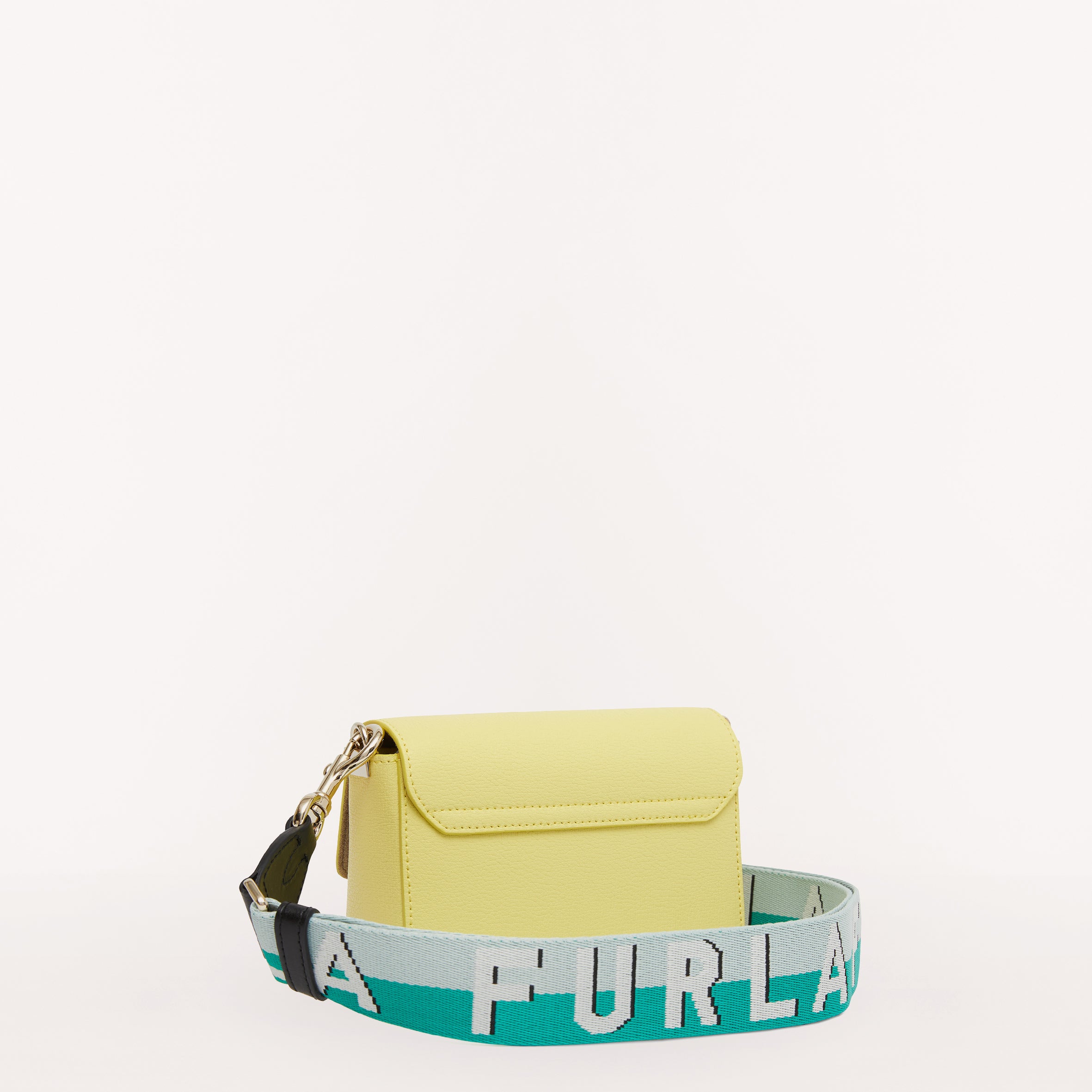 Furla Metropolis Webbing Strap Crossbody Bag Zst/Minty/Emrld Mini WB00839 WB00839BX00061918S1007