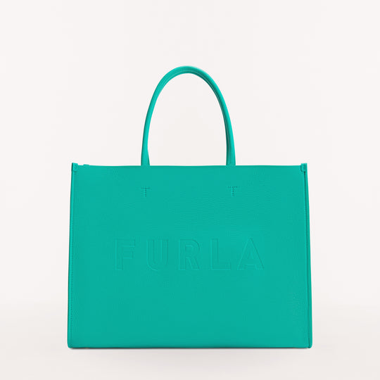 Furla WonderTote Bag Emerald L