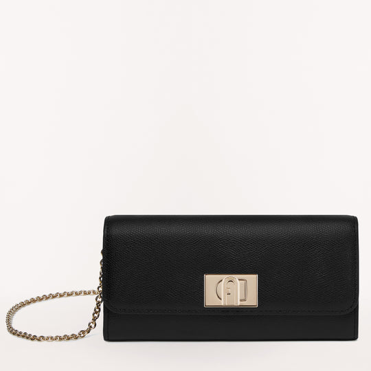 Furla 1927 Chain Wallet Nero One Size