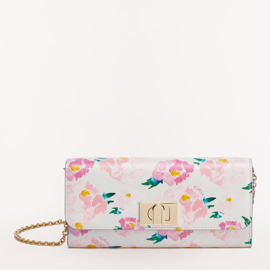 Furla 1927 Chain Wallet Toni/Marshmlow One Size