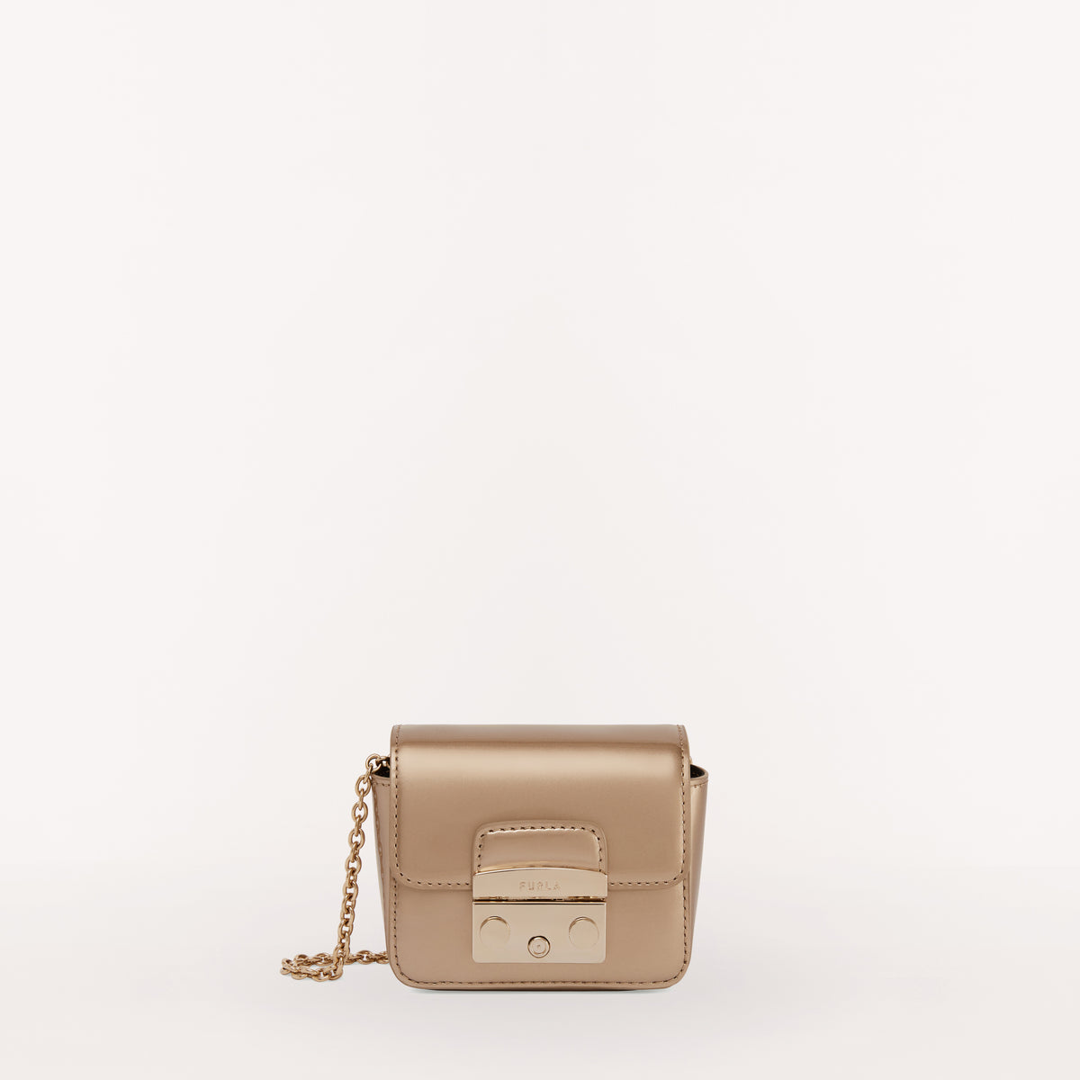 Furla Metropolis Crossbody Bag Champagne One Size WE00420 WE00420BX0347CHA001007