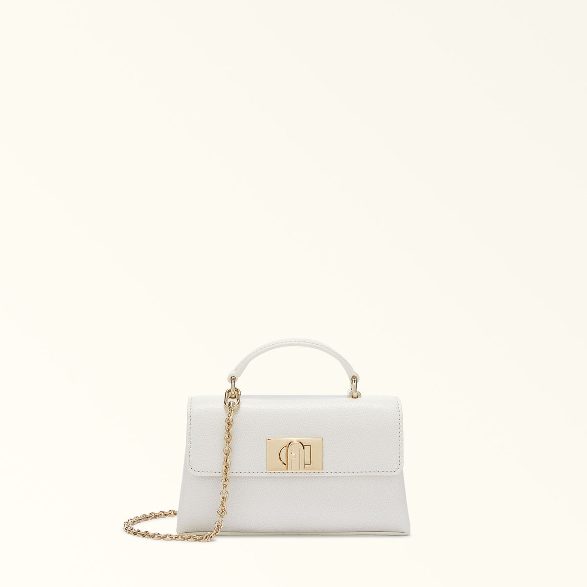 Furla 1927 Crossbody Top Handle Bag Marshmallow Mini WE00423 WE00423ARE0001704S1007