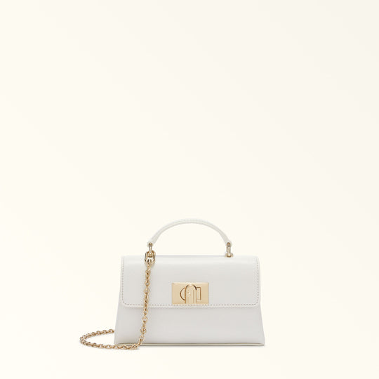 Furla 1927 Crossbody Top Handle Bag Marshmallow Mini