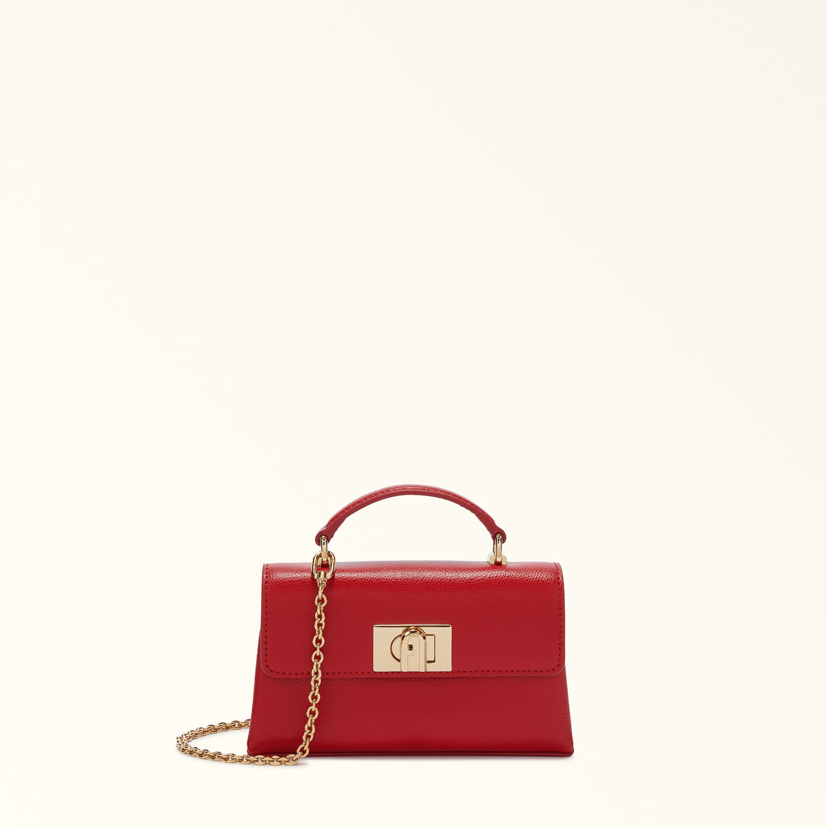 Furla 1927 Crossbody Top Handle Bag Rosso Vene Mini WE00423 WE00423ARE0002673S1007