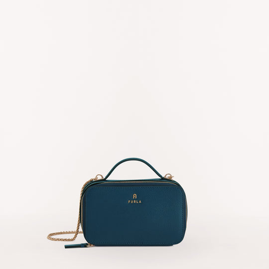 Furla Camelia Crossbody Blu Jay Mini