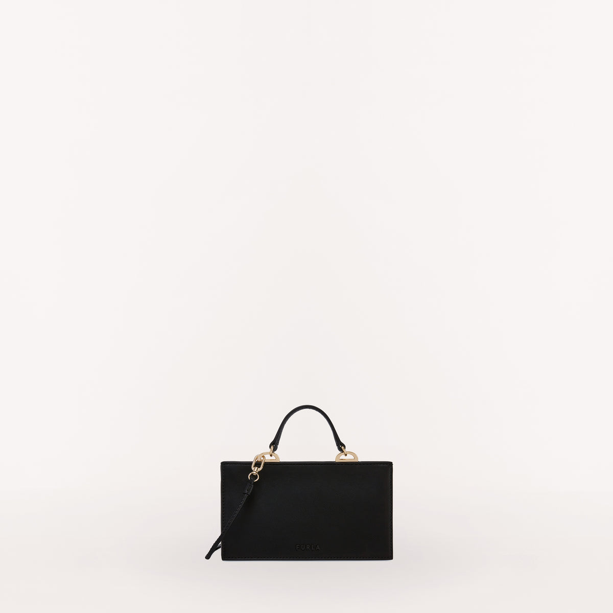 Furla Linea Futura Crossbody Top Handle Bag Nero O6 Mini WE00459 WE00459BX1063O60001007