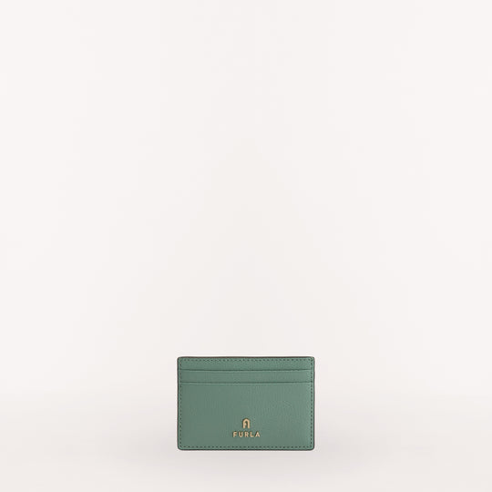 Furla Camelia Card Case Mineral Green S