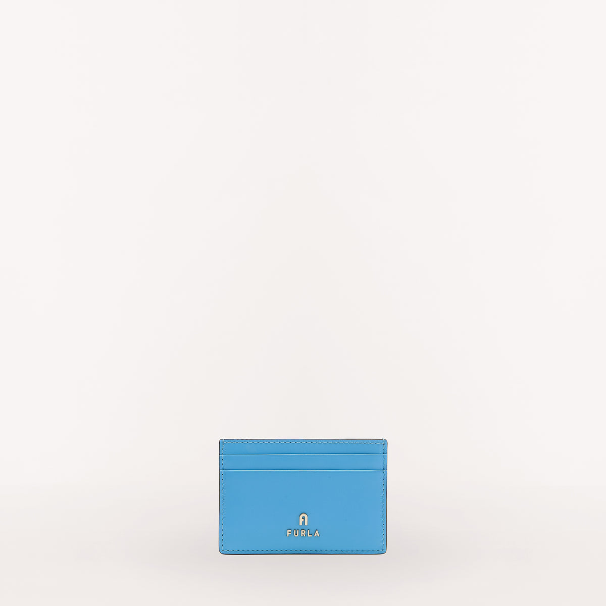 Furla Camelia Card Case WP00305 Cerulean S Vitello Roma