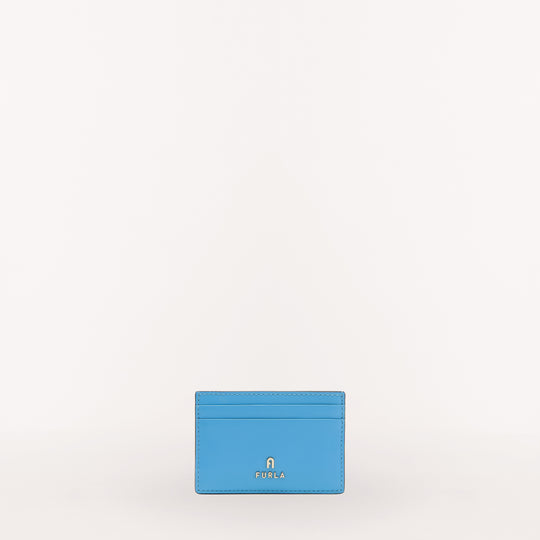 Furla Camelia Card Case Cerulean S