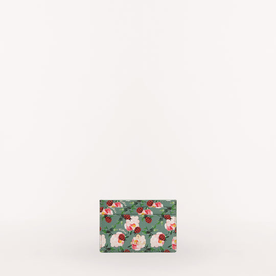 Furla Camelia Card Case Toni Min Green S