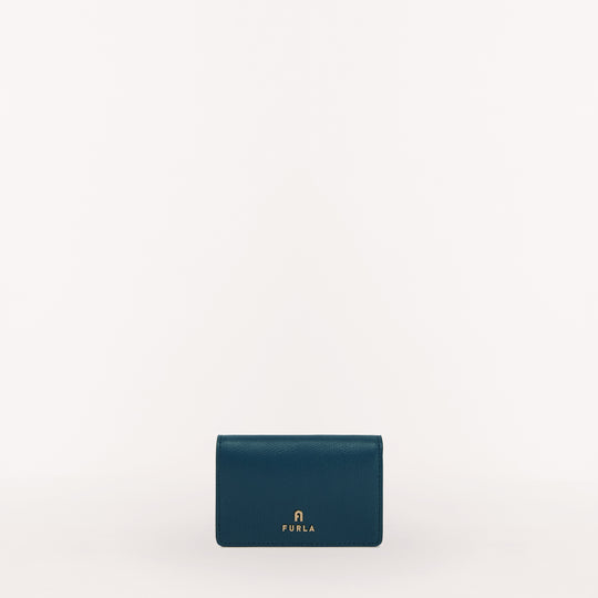 Furla Camelia Business Card Case Blu J Greigeint One Size