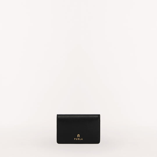 Furla Camelia Business Card Case Nero O6 One Size