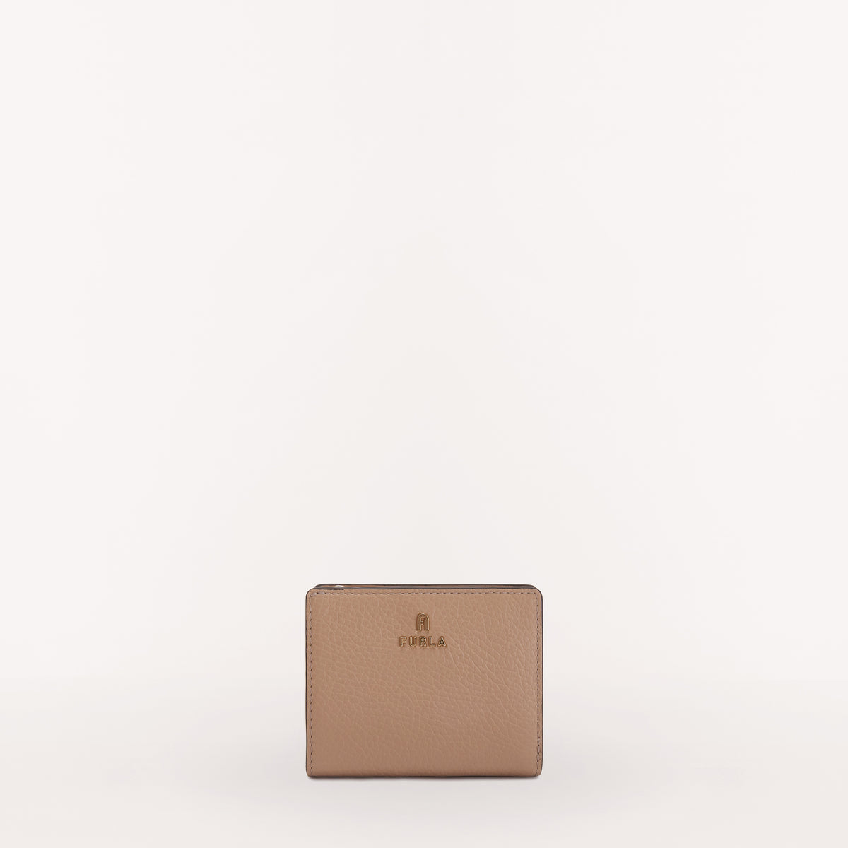 Furla Camelia Compact Wallet L Zip WP00307 Greige S Vitelo St Ercle