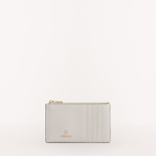 Furla Camelia Zipped Card Case Perla E M