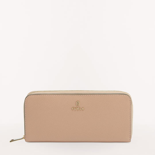 Furla Camelia Zip Around Slim Wallet Cameo/Balerina XL