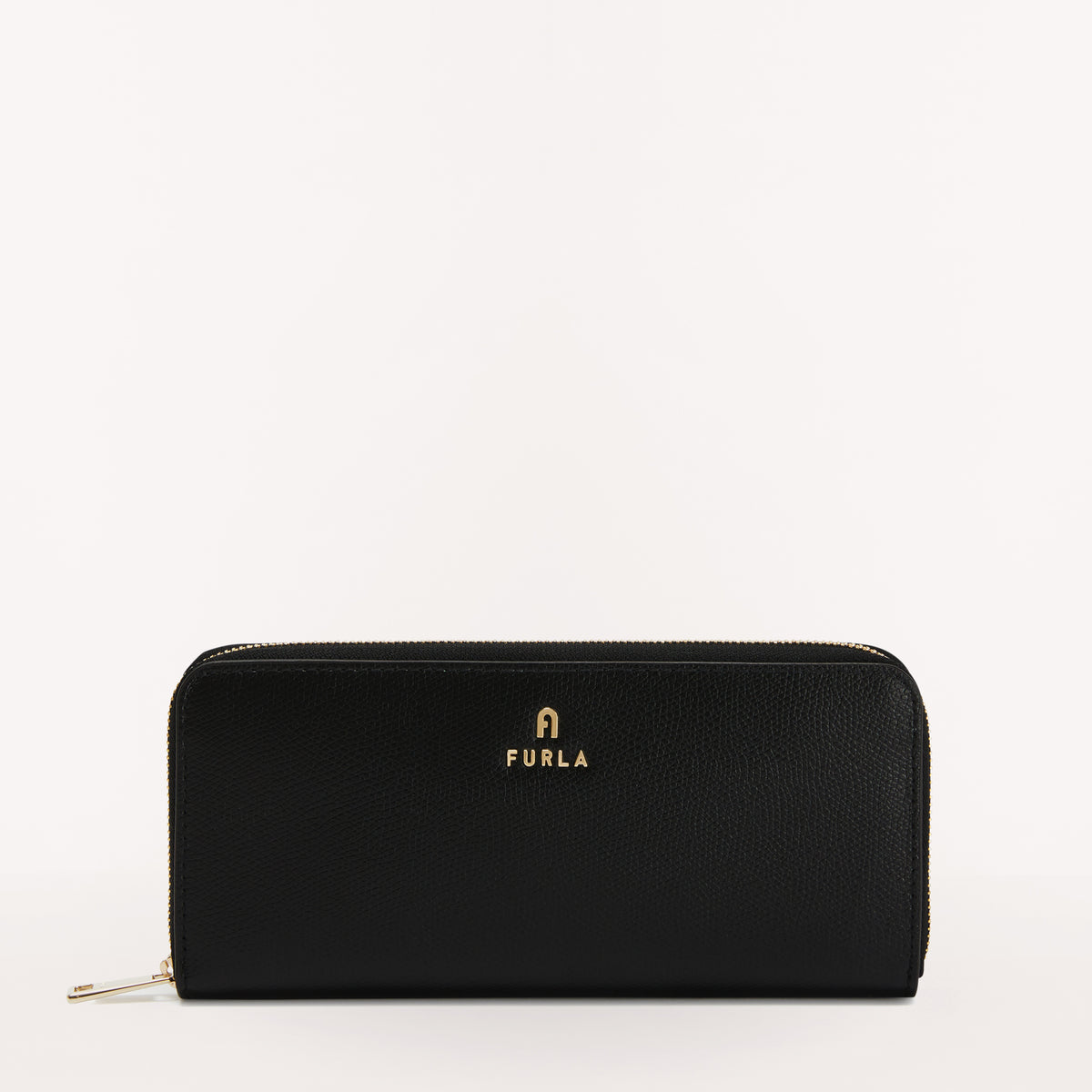 Furla Camelia Zip Around Slim Wallet Nero O6 XL WP00313 WP00313ARE000O60001007