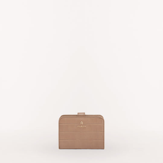 Furla Camelia Compact Wallet Greige S