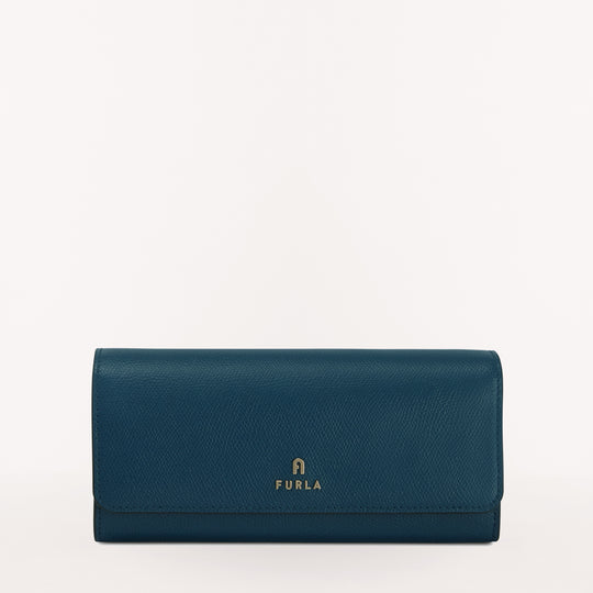 Furla Camelia Continental Wallet Blu J Greigeint One Size