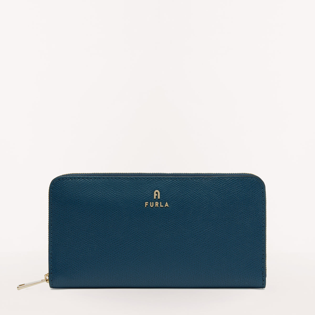 Furla Camelia Zip Around, Blu J+Greigeint, Ares