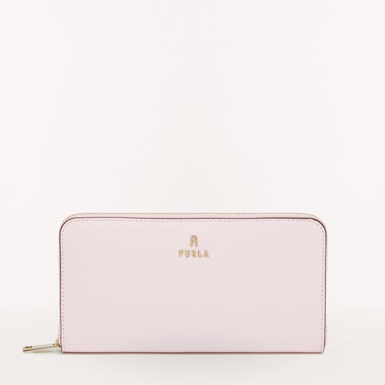 Furla Camelia Zip Around Wallet Quarzo Begonias XL