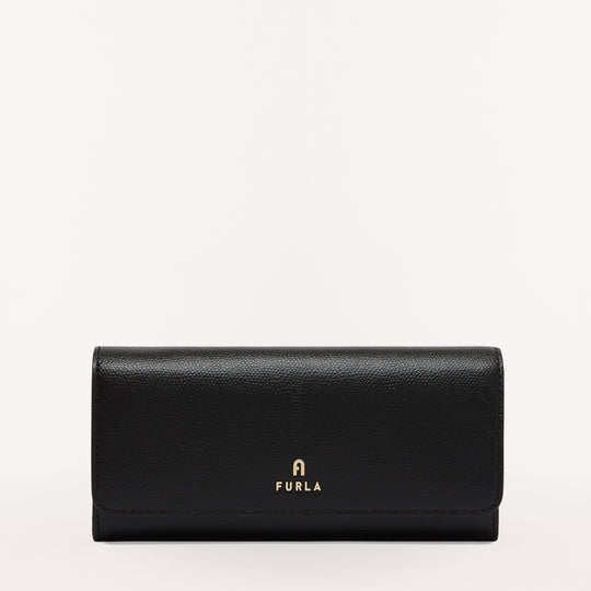 Furla Camelia Continental Wallet Slim Nero One Size