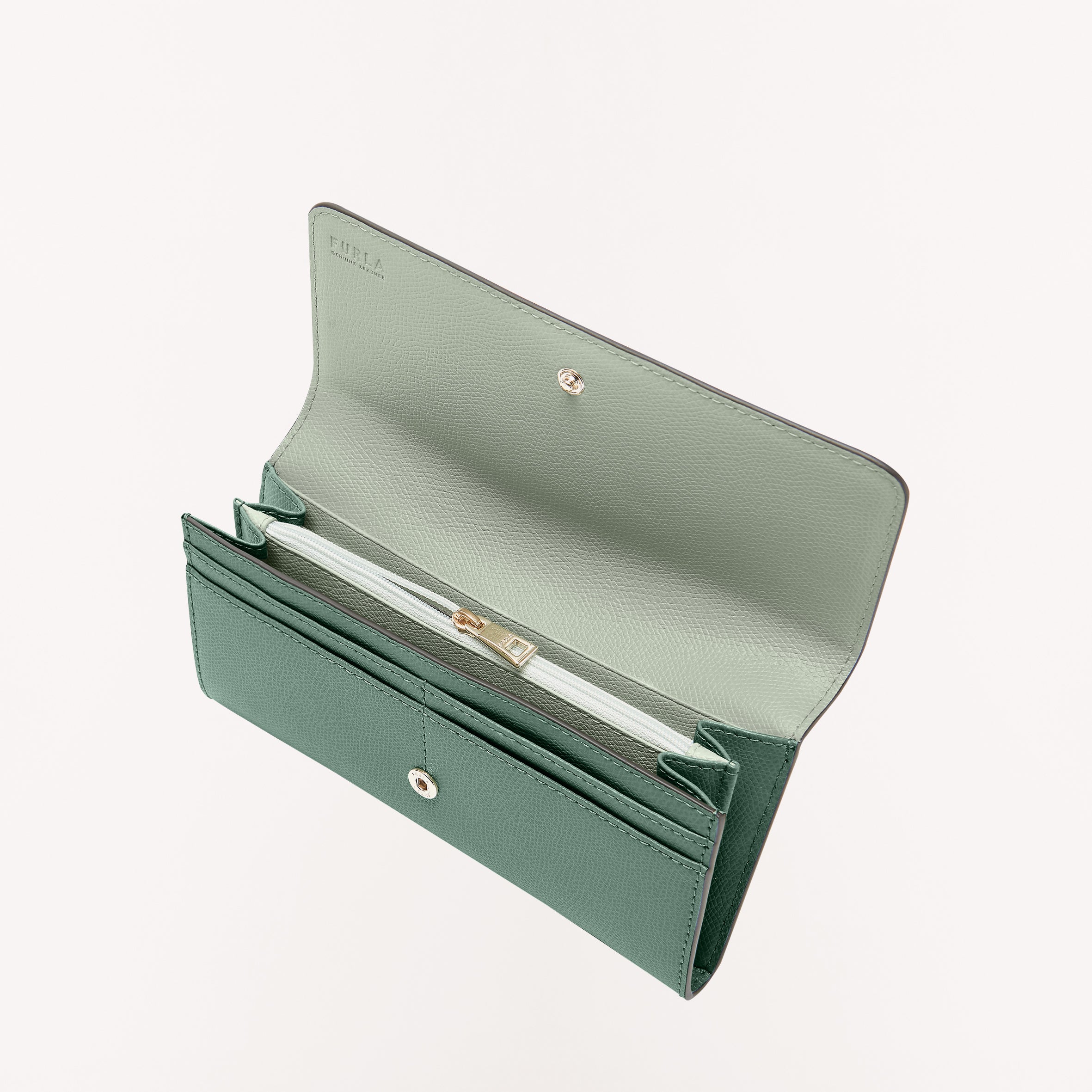 Furla Camelia Continental Wallet Slim WP00324 Min Green Felce One Size Ares