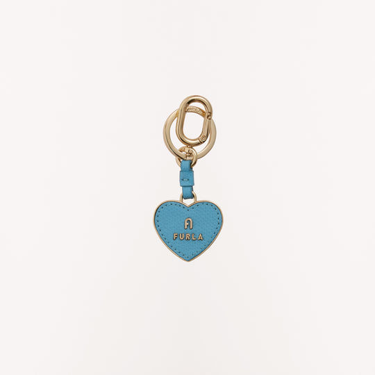 Furla Camelia Heart Keyring Olympic One Size