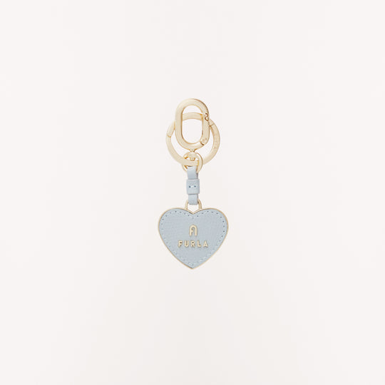 Furla Camelia Heart Keyring Artemisia One Size