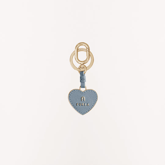 Furla Camelia Heart Keyring Celestial One Size