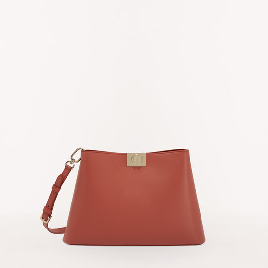 Furla Fleur Shoulder Bag Cannella M