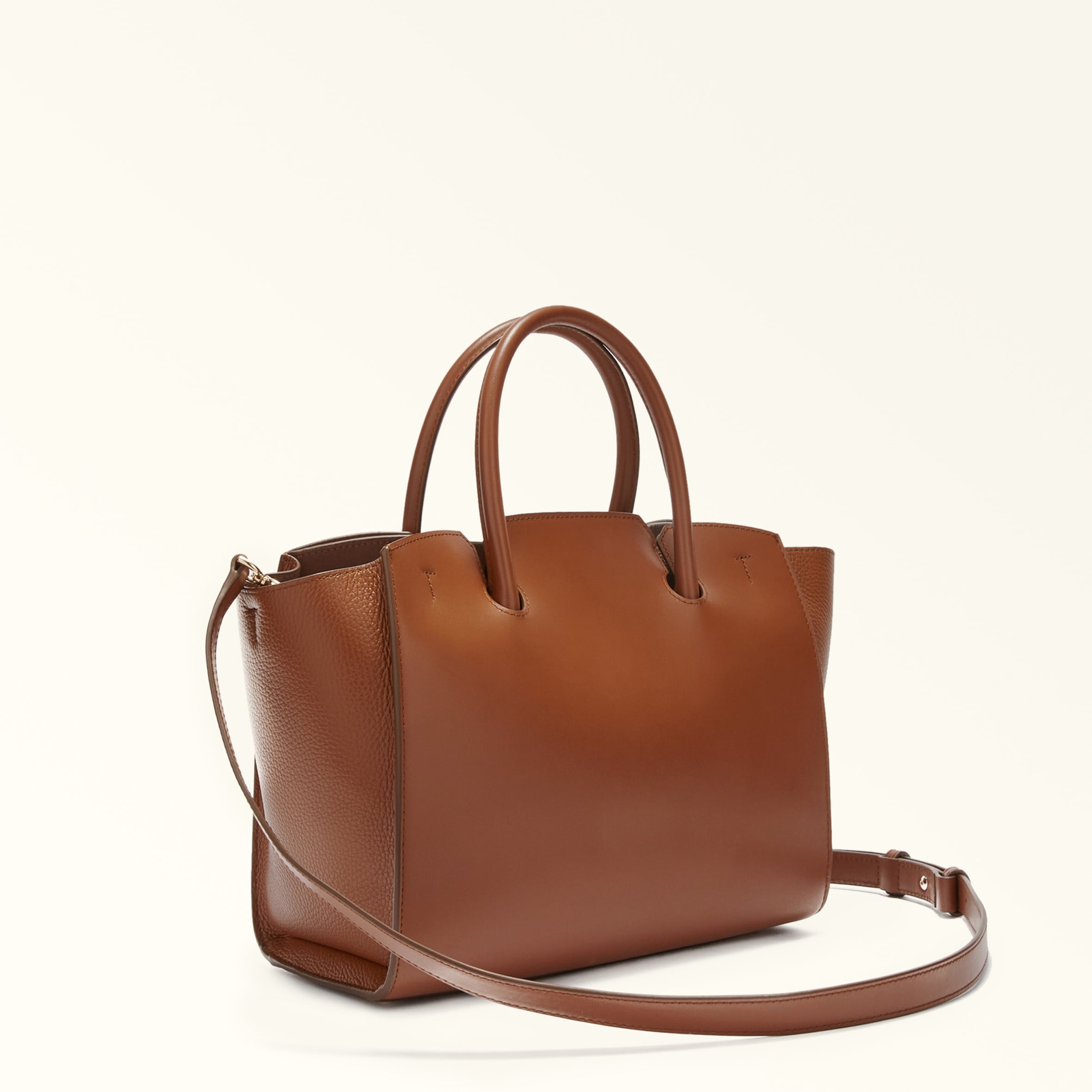 Furla Genesi Tote Bag Cognac H M WB00811 WB00811BX005303B001007