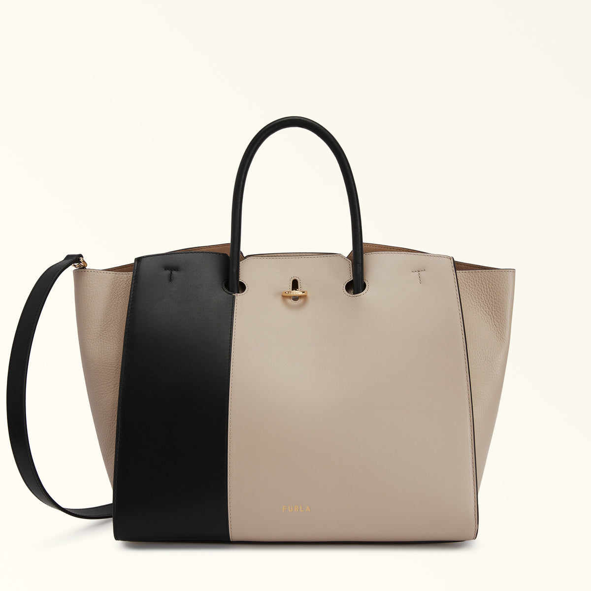 Furla Genesi Tote Bag Fullmoon Nero L WB00849BX22922518S1007