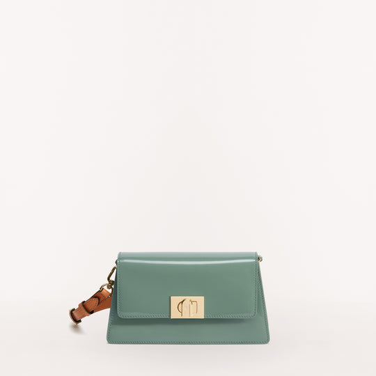 Furla Zoe Shoulder Bag Mineral Green Mini