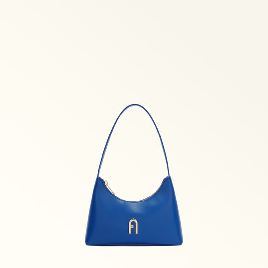 Furla Diamante Shoulder Bag Blue Cobalt Mini