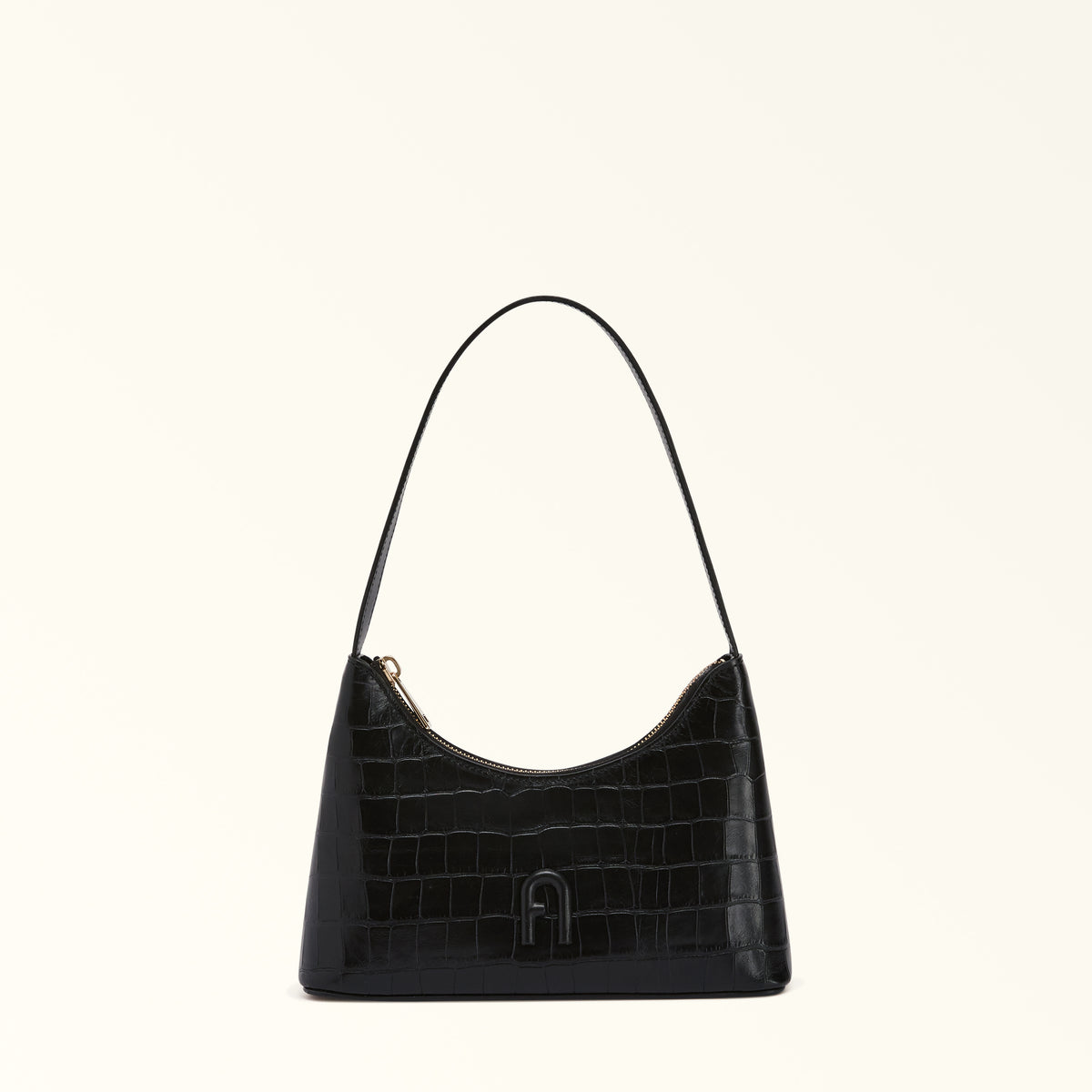 Furla Diamante Shoulder Bag Nero O6 Mini WB00863COV000O60001007