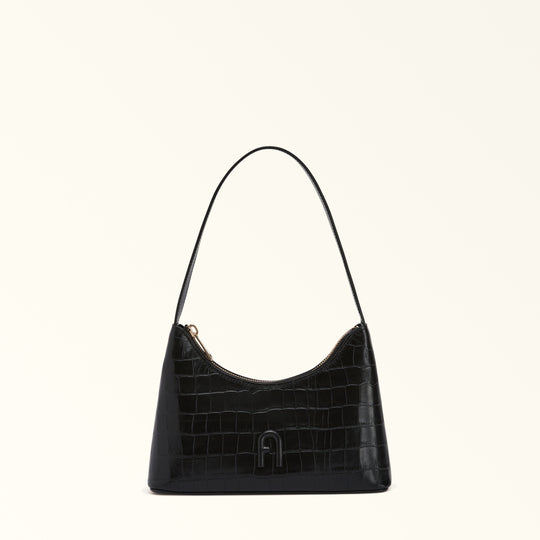 Furla Diamante Shoulder Bag Nero O6 Mini