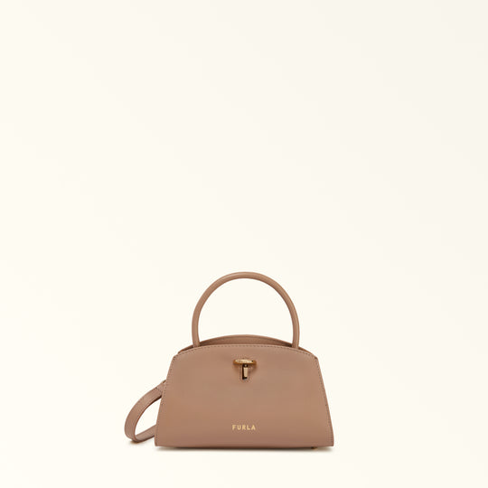 Furla Genesi Tote Bag Greige Mini
