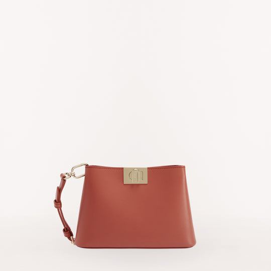Furla Fleur Shoulder Bag Cannella S
