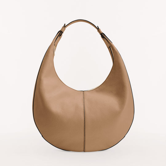 Furla Miastella Hobo Bag Greige L