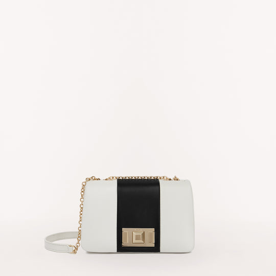 Furla Lulu Crossbody Bag Marshmlow/Nero Mini